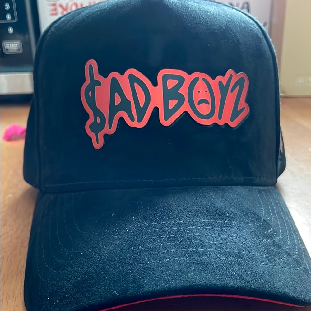 CopyBlack Sad Boyz Cap